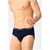 Sloggi OFFERTA 6 PEZZI SLOGGI MEN BASIC MIDI Slip Medi Uomo BIANCO-BLU-NERO-GRIGIO