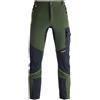 Kapriol Pantalone Giardiniere Dynamic Idrorepellente Elasticizzato Verde SlimFit