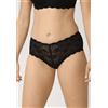 TRIUMPH AMOURETTE 300 MAXI Slip Pizzo Maxi BIANCO-NERO-NUDO
