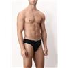 Cagi OFFERTA 6 PEZZI CAGI 1208 Slip bassI da uomo in Filo di Scozia BIANCO-NERO-BLU