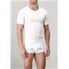Perofil OFFERTA 3 T-SHIRT PEROFIL MEZZA MANICA M/M Girocollo 100% Filo Scozia BIANCO