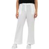 Luisa Viola Pantalone Donna Tinta Unita Viscosa Lino LUISA VIOLA P003F0-1793