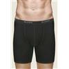 Sloggi OFFERTA 4 PEZZI SLOGGI MEN BASIC LONG Boxer Gambaletto Uomo BIANCO- NERO-GRIGIO