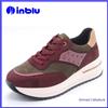 Inblu Scarpe INBLU sneakers da donna leggere invernali con lacci zeppa bassa comfort