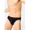 Sloggi OFFERTA 8 PEZZI SLOGGI MEN BASIC MINI Slip Bassi Uomo BIANCO - NERO - GRIGIO