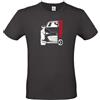 QDMshirt T-SHIRT unisex MAZDA MX5 profilo tuning club idea regalo unica - m1