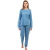 Noi di Notte Pigiama Donna Manica Lunga 100% Cotone Leggero NOI DI NOTTE FA009009