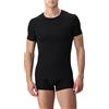 CAGI 5255 T-Shirt Mezza Manica in Modal Elasticizzato BIANCO-NERO-BLU