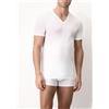 Cagi OFFERTA 3 PEZZI CAGI 1304 T-shirt Scollo V Uomo 100% Filo di Scozia BIANCO