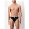 Cagi OFFERTA 6 PEZZI CAGI 1244 Slip Bassi Uomo BIANCO-NERO-BLU