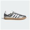 adidas Originals Donna SAMBA OG JR0035 Silver Metallic Cloud White Core White