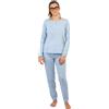 Noi di Notte Pigiama Donna Lungo 100% Cotone Leggero NOI DI NOTTE FA009006