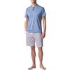 Cagi Pigiama Uomo Corto 100% Cotone Leggero CAGI VCAT04435