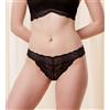TRIUMPH LIFT SMART BRAZILIAN Slip pizzo elasticizzato NERO