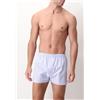 PEROFIL 2P GANGE 2 Boxer Tessuto Cotone BIANCO - FANTASIA