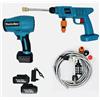 NEGOZIO MATTO KIT LAVAGGIO PER AUTO MOTO IDROPULITRICE E SOFFIATORE A DUE 2 BATTERIE DA 48V 5A