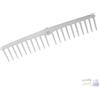 Stea snc di finazzi angel RASTRELLO PESANTE IN POLIPROPILENE BIANCO 20 DENTI
