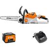 STIHL MOTOSEGA MSA 70 C-B BATTERIA AK 30 CARICATORE AL 101 INCLUSI CON OMAGGI