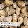 Zandobbio Sassi per Giardino Giallo Siena Decorativi per Esterno e Aiuole Confezione 25kg