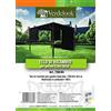 VERDELOOK Telo di ricambio per Gazebo cubo asin B09R7YPV4V, 3x3 m, nero