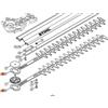 STIHL KIT COPPIA LAME RICAMBIO 60 CM PER TAGLIASIEPI HS 45 ORIGINALE