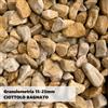 Zandobbio Sassi per Giardino Giallo Siena Decorativi per Esterno e Aiuole Confezione 25kg