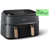 PHILIPS PED PHILIPS NA352/00 FRIGGITRICE AD ARIA DUAL BASKET 2750W 9 LT 1,5 KG DOPPIO CESTEL