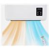 STUFA ELETTRICA Termoconvettore da PARETE Comfort Casa Caldo/Freddo Bagno