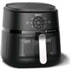 PHILIPS PED Philips NA231-00 Friggitrice ad Aria Nero-Argentato 6.2 litri 1700 W