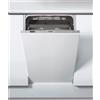 Whirlpool Lavastoviglie Incasso 45 cm Slim Whirlpool 10 Coperti E WSIO3T223PCEX