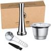 I Cafilas Capsule di caffè riutilizzabili per Nespresso, filtro caffè in acciaio inox
