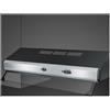 Smeg KSEC61XE3 cappa aspirante Incassato Nero, Acciaio inox 315 m³/h C