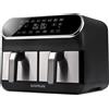 G3 Ferrari Friggitrice ad Aria 8 Litri Duo (4+4) 1700 Watt - G10150 G3 Ferrari