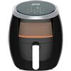 Zephir Friggitrice ad Aria 6 Litri 1800 Watt Display digitale Nero ZHC60N Zephir