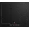 Beko Piano Cottura 4 Fuochi Induzione da Incasso 59 cm in Vetro Nero CBIZ2435B Beko