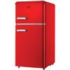 DCG Frigorifero Doppia Porta 100 Litri Classe E Statico Rosso MF100RCDP DCG