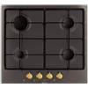 Beko Piano Cottura 4 Fuochi Gas Beko 60 cm Incasso Antracite - HIAG 64224 SAR