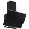 SilverLine Cappa parete (59,6x39x108cm) Oslo Drop Control Nero 3490 6 733 01