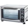 DCG Forno Fornetto Elettrico Ventilato 35Lt 1500W Silver MBS35