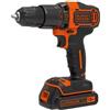 Black & Decker Trapano a Percussione a Batteria 18 v Black Decker Avvitatore BDCHD18K