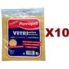 EUDOREX 10 PANNOPELL VETRI EXTRA MICROFORATO PANNO VETRI ACCIAIO MAIOLICHE PULISCE LUCID