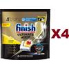 Finish 124 PASTIGLIE LAVASTOVIGLIE FINISH POWERBALL ULTIMATE PLUS ALL IN 1 LIMONE