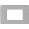 BTICINO Placca Matix Go 3 Moduli Grey BTICINO JA4803JG