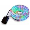 TUBO LUMINOSO LED LUCI NATALE IMPERMEABILE ESTERNO MULTICOLOR RGB 10 METRI NOEL