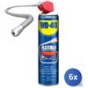 Grasso wd 40 6x LUBRIFICANTE WD-40 SPRAY CANNA FLEXIBILE ML 600