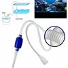 Siphon Cleaner Fish Tank Aquarium Gravel Clean Hand Pump/ Tool Vacuum Z5V2 M7D1