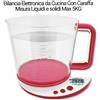 Hoomei Bilancia Elettronica da Cucina Con Caraffa Misura Liquidi e solidi Max 5KG