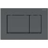 Geberit PLACCA DI COMANDO GEBERIT NERO OPACO SIGMA 30 A DUE TASTI 115883161