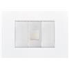 TECNOSWITCH LAMPADA NOTTURNA SEGNAPASSO DIMMERABILE TOUCH PER BTICINO VIMAR GEWISS 1 MODULO