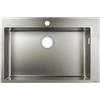 hansgrohe S71 S711-F660 Lavello ad incasso 660, acciaio, 43302800